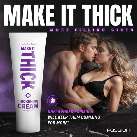 XR Brands Passion Make it Thick Mens Adult Cream 44 ml - Lubricants and Lotions