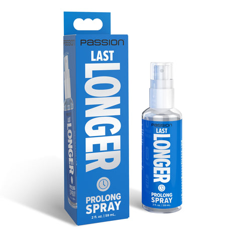 XR Brands Passion Last Longer Prolong Spray for Men 59 ml - Delay and Excite Sprays