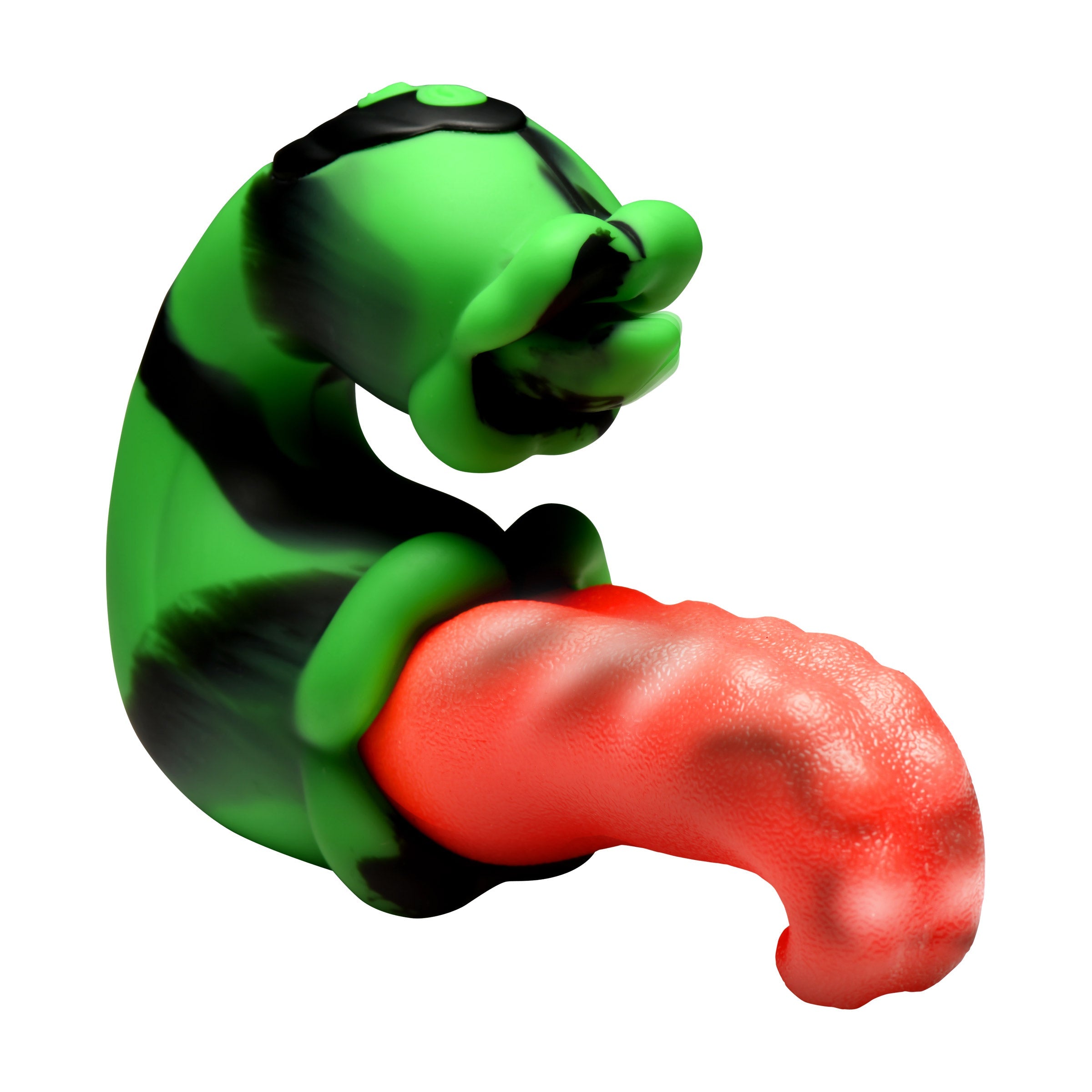 XR Brands Creature Cocks Tongue Lasher Silicone Vibrator - Clit Ticklers and Pulsators