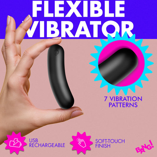XR Brands BANG! Flexible Silicone Bullet Vibrator Bullet Vibrators