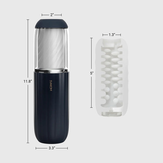 Svakom Alex Neo 2 Interactive Thrusting Male Masturbator - Luxury Sex Toys