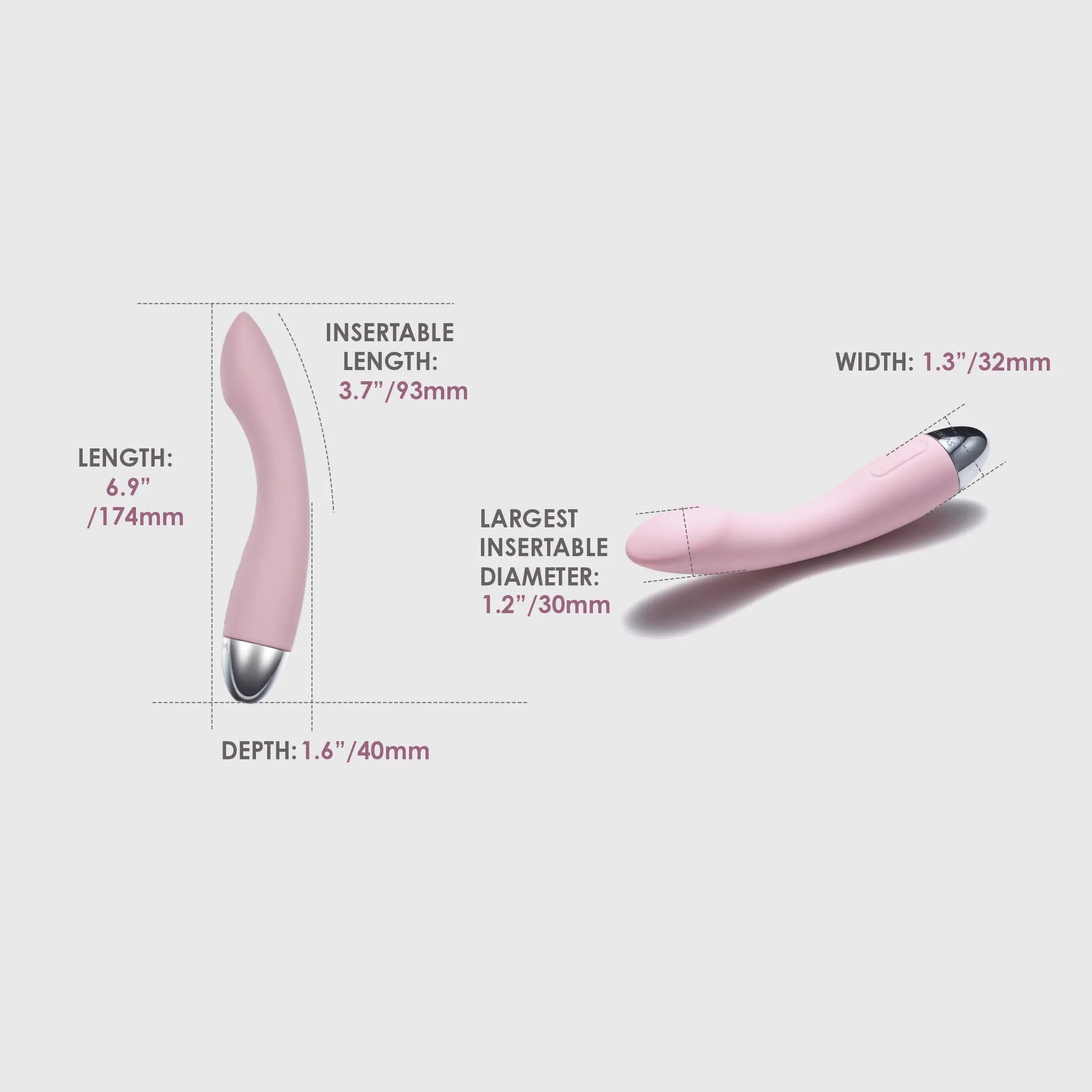 Svakom Amy Multi Functions Silicone G-Spot Vibrator G-Spot Vibrators