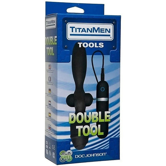 TitanMen's Dual-Ended Vibrating Pleasure Plug - Prostate Toys