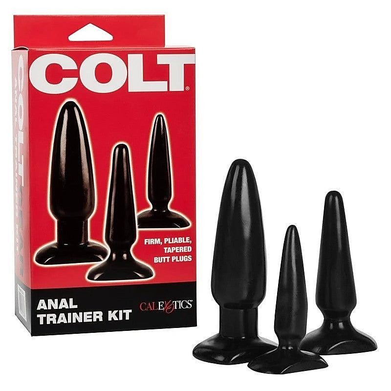 Colt Three Sizes Anal Plugs Trainer Kits - Prostate Toys