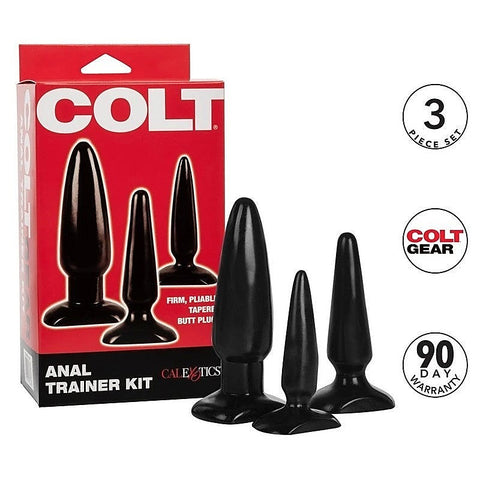 Colt Three Sizes Anal Plugs Trainer Kits - Prostate Toys