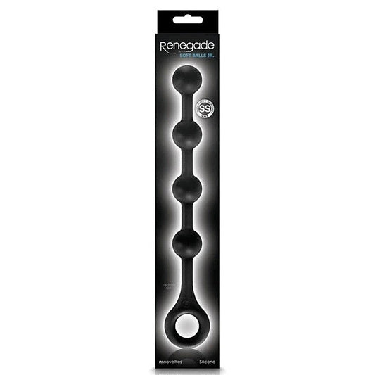 Renegade Soft Balls JR Black - Butt Plugs