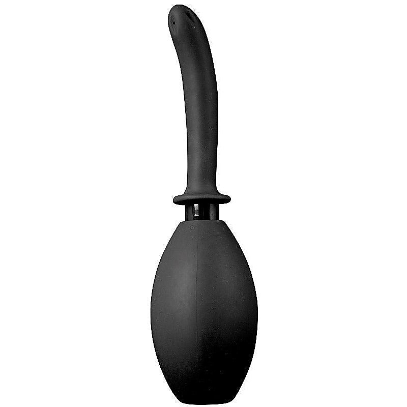 Freshen Pump Black 13cm Douche - Anal Cleansing