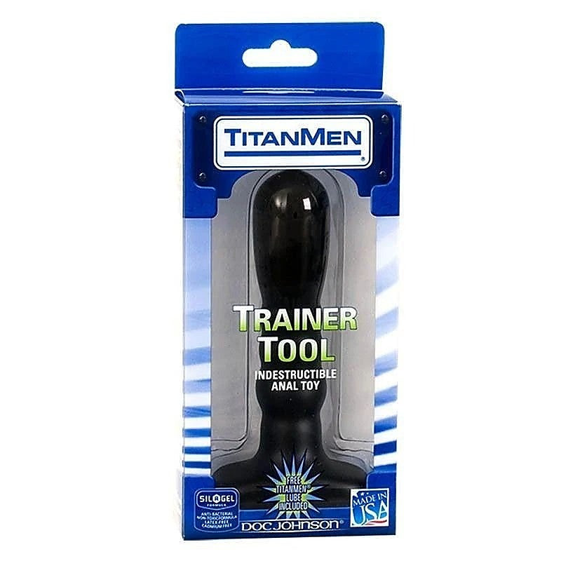 TitanMen Tools Trainer Tool #2, Rippled Plug - Butt Plugs