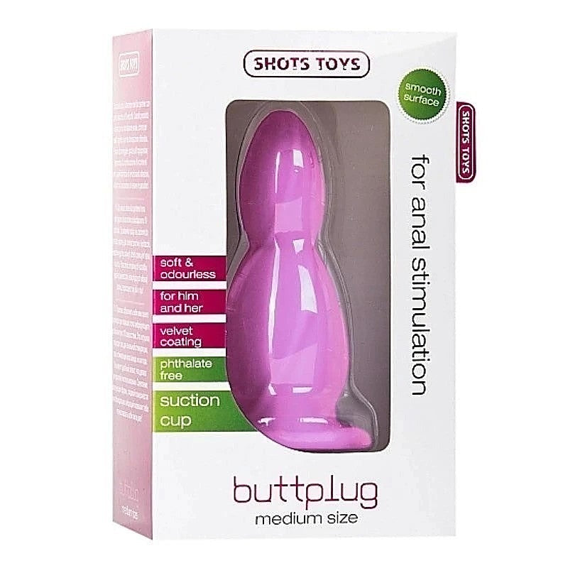 Premium Buttplug Medium Size by Shots Toys - Butt Plugs