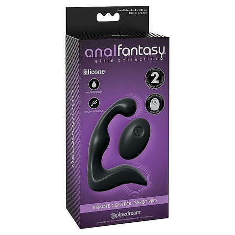 Anal Fantasy Elite Remote Control P-Spot Pro Massager - Butt Plugs