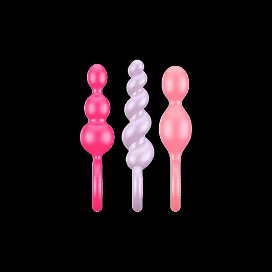 Satisfyer Booty Call Silicone Anal Plugs