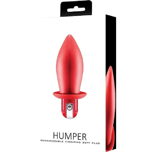 Excellent Power Wide Humper Rechargeable Vibrating Butt Plug