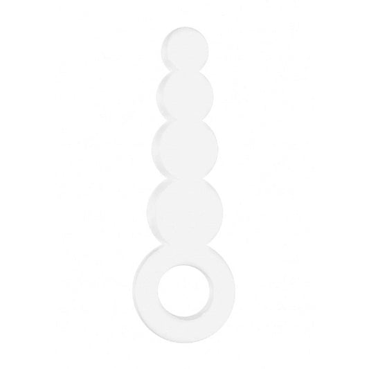 Chrystalino Tickler White by Shots Toys - Glass Sex Toys
