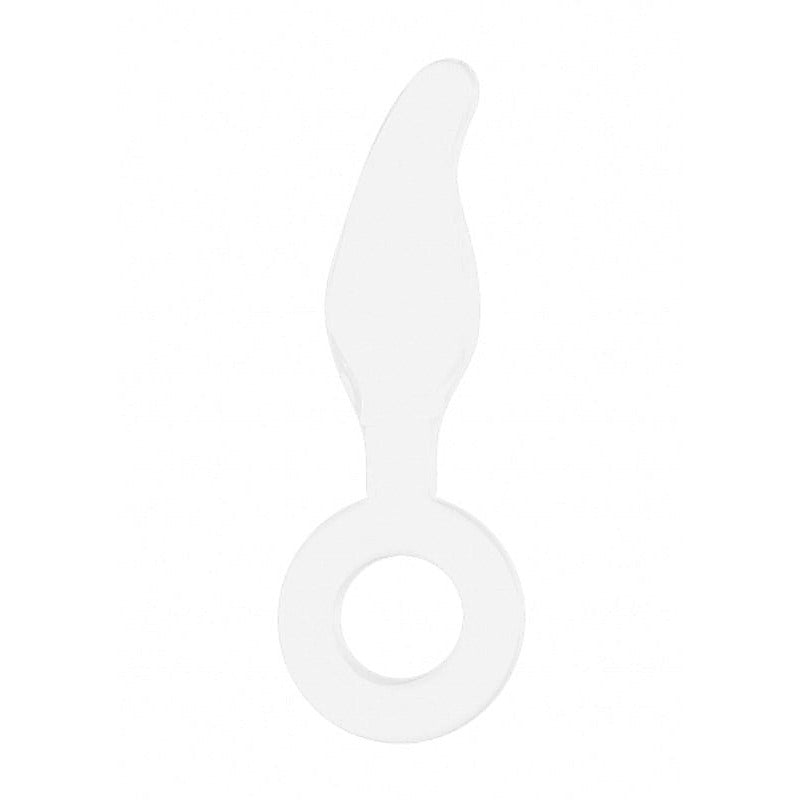 Chrystalino Gripper White - Glass Sex Toys
