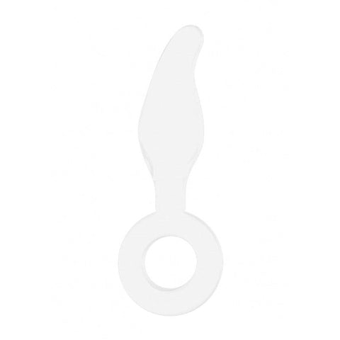 Chrystalino Gripper White - Glass Sex Toys