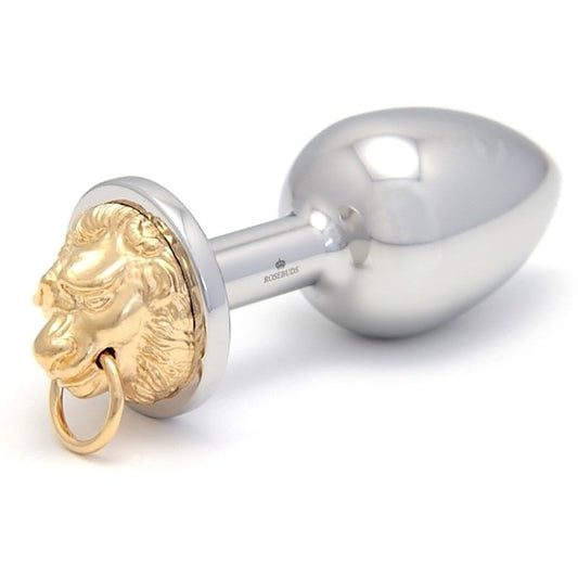 Rosebuds Luxe Lion Flash Gold Medium - Steel Sex Toys