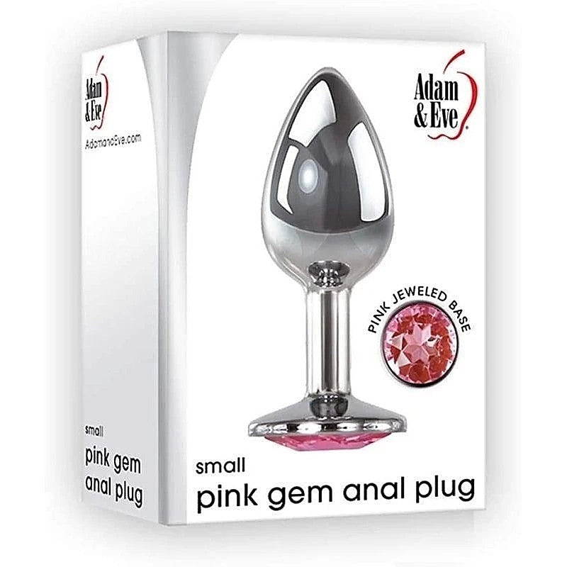 Premium Pink Gem Anal Plug by Adam & Eve - Butt Plugs