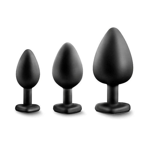 Luxe Bling Plugs Training Kit with White Gems