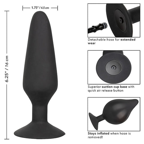 Colt XXXL Pumper Plug with Detachable Hose - Inflatable Dildos and Vibrators