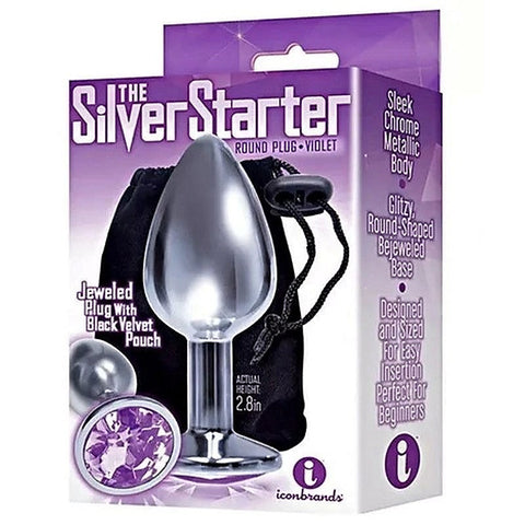 Professional Silver Starter by Icon Brands - Butt Plugs