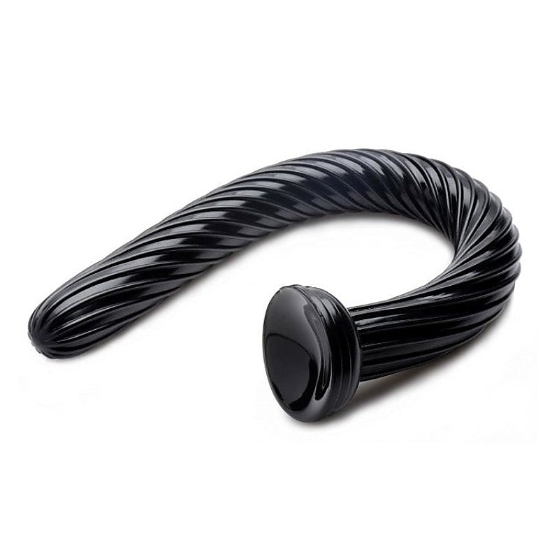 Hosed 19 Inch Spiral Anal Snake by XR Brands - Anal Cleansing