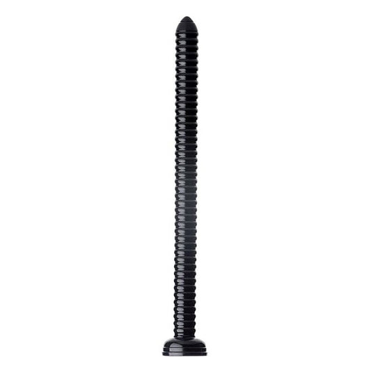 Hosed 19 Inch Ribbed Anal Snake - Anal Cleansing