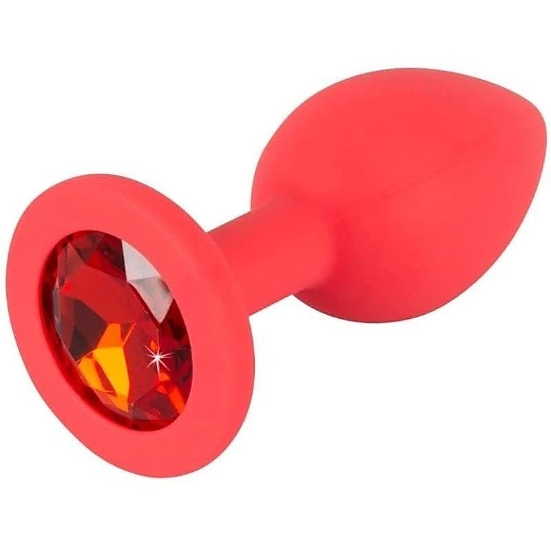 Colorful Joy Jewel Red Plug Small - Butt Plugs