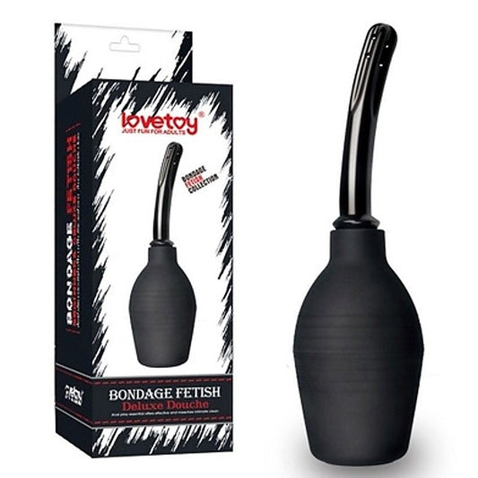 Bondage Fetish Deluxe Curved Douche - Enemas and Douches