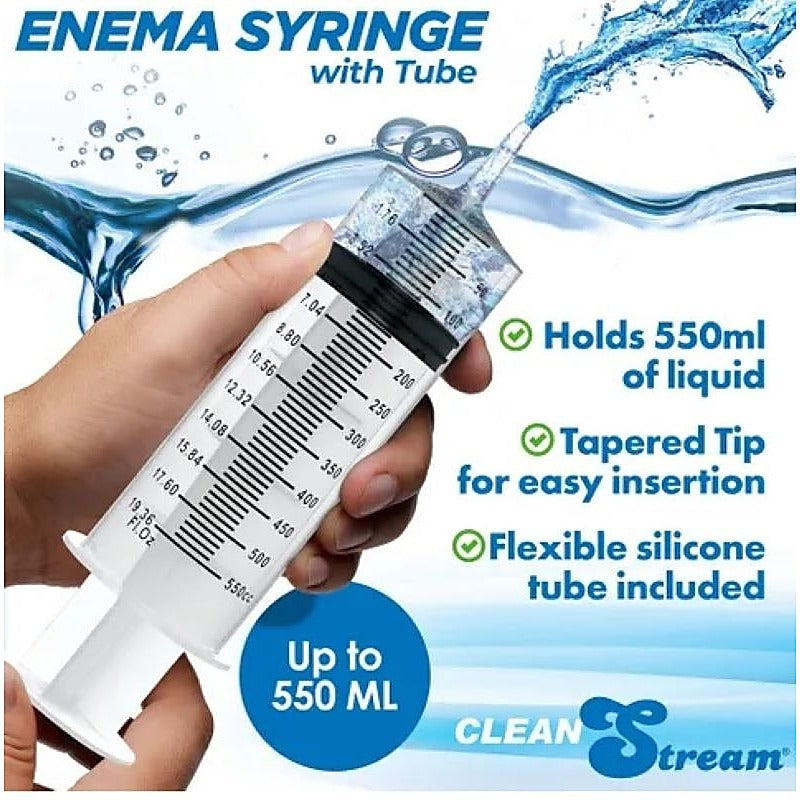 CleanStream 150ml Enema Syringe by XR Brands - Enemas and Douches