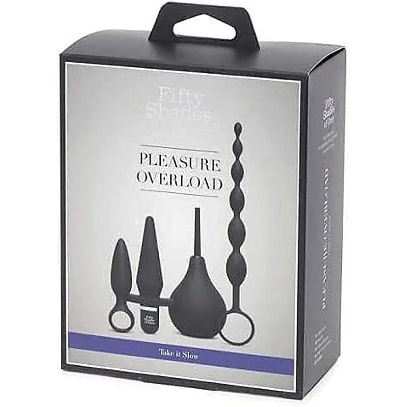 Fifty Shades of Grey Pleasure Overload Starter Anal Kit - Butt Plugs