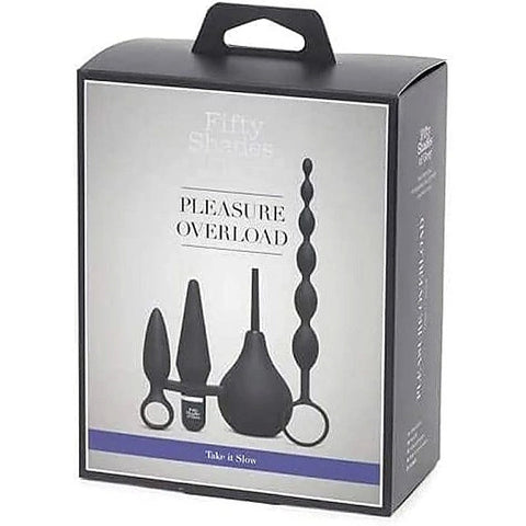 Fifty Shades of Grey Pleasure Overload Starter Anal Kit - Butt Plugs