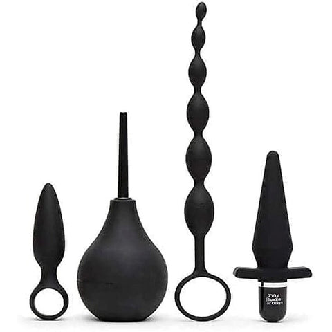 Fifty Shades of Grey Pleasure Overload Starter Anal Kit - Butt Plugs
