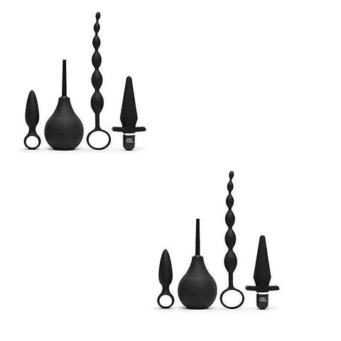 Fifty Shades of Grey Pleasure Overload Starter Anal Kit - Butt Plugs