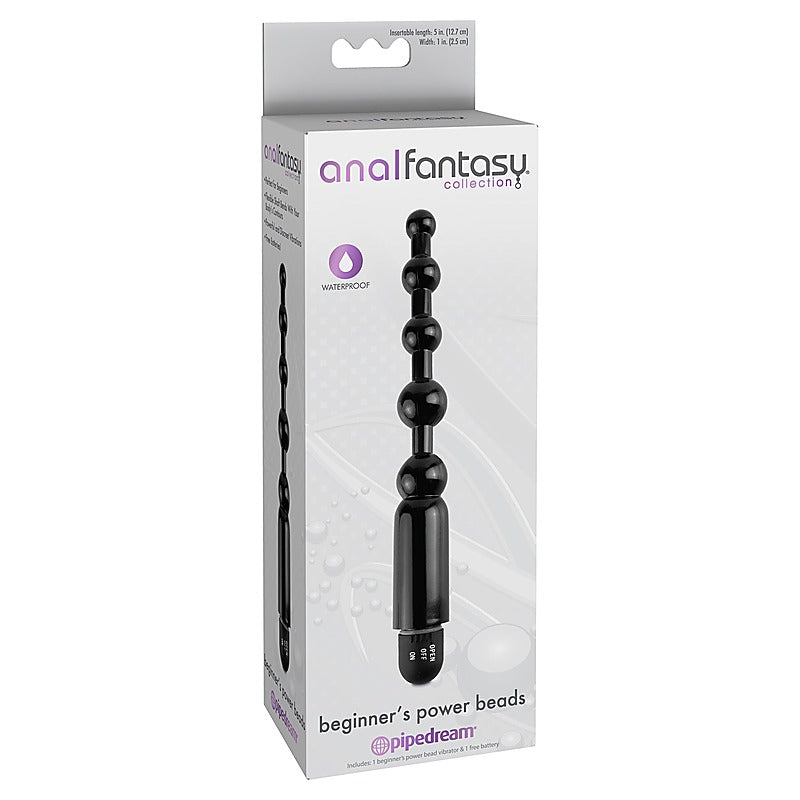 Anal Fantasy Collection Beginners Power Anal Beads - Anal Beads and Balls