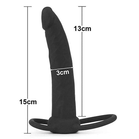 Anal Indulgence Silicone Fantasy Double Prober by Lovetoy - Anal Dildos