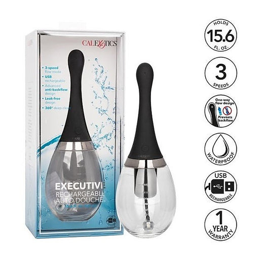 CalExotics Executive Rechargeable Auto Douche - Anal Cleansing