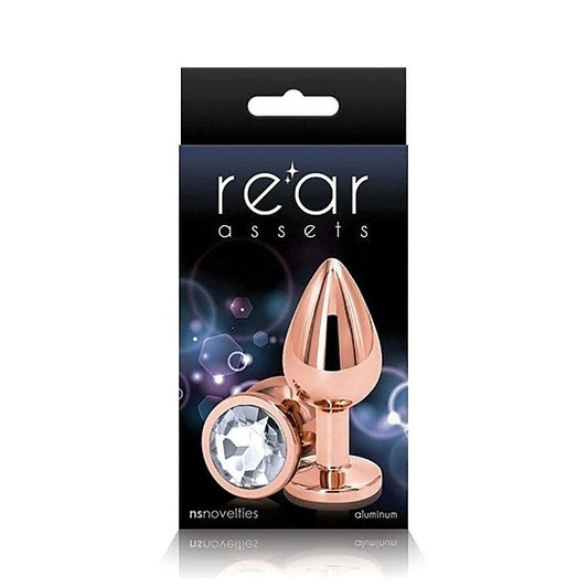 Rear Assets Rose Gold Medium - Butt Plugs
