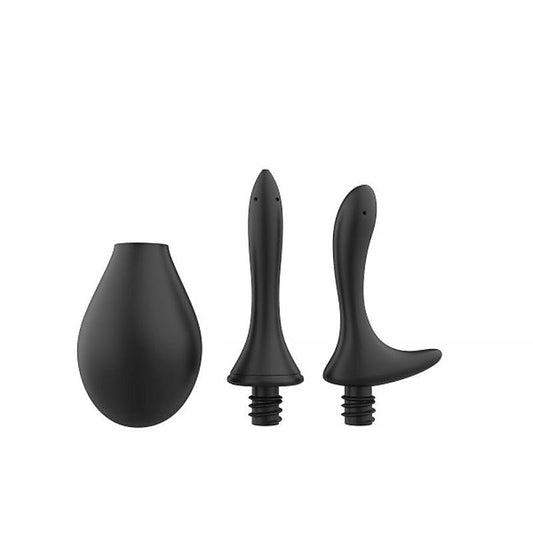 Nexus Anal Douche Set Black - Anal Cleansing
