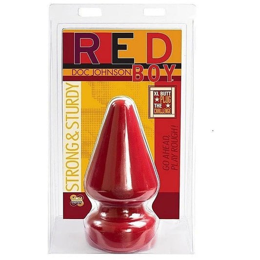 Doc Johnson Red Boy The Challenge Butt Plug - Butt Plugs