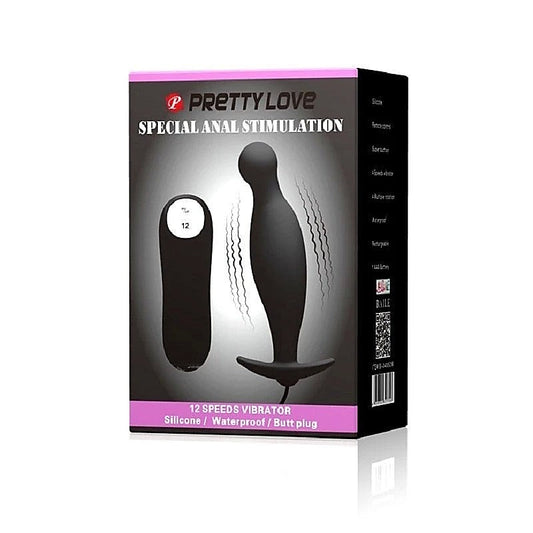 Pretty Love Curved Anal Vibrator - Butt Plugs