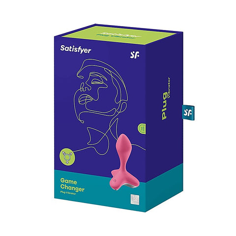 Game Changer Waterproof Silicone Vibrating Butt Plug - Remote Control Vibrators