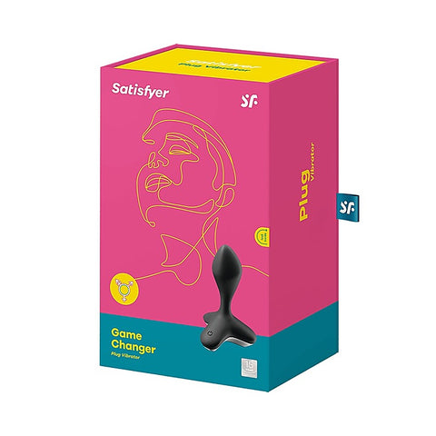 Game Changer Waterproof Silicone Vibrating Butt Plug - Remote Control Vibrators