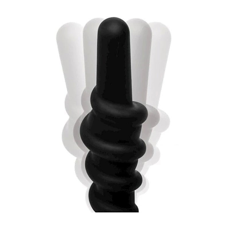 Coiled Vibrating Anal Plug by XR Brands - Anal Vibrators