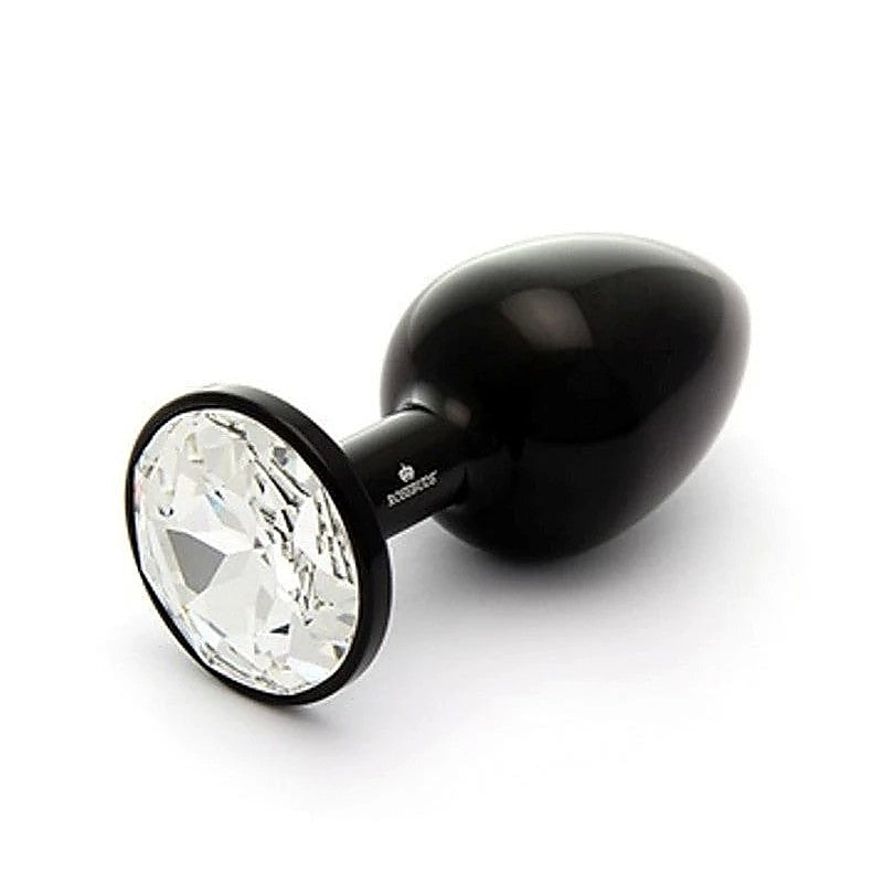 ALU Black M - Clear by Rosebuds Jewelry - Butt Plugs