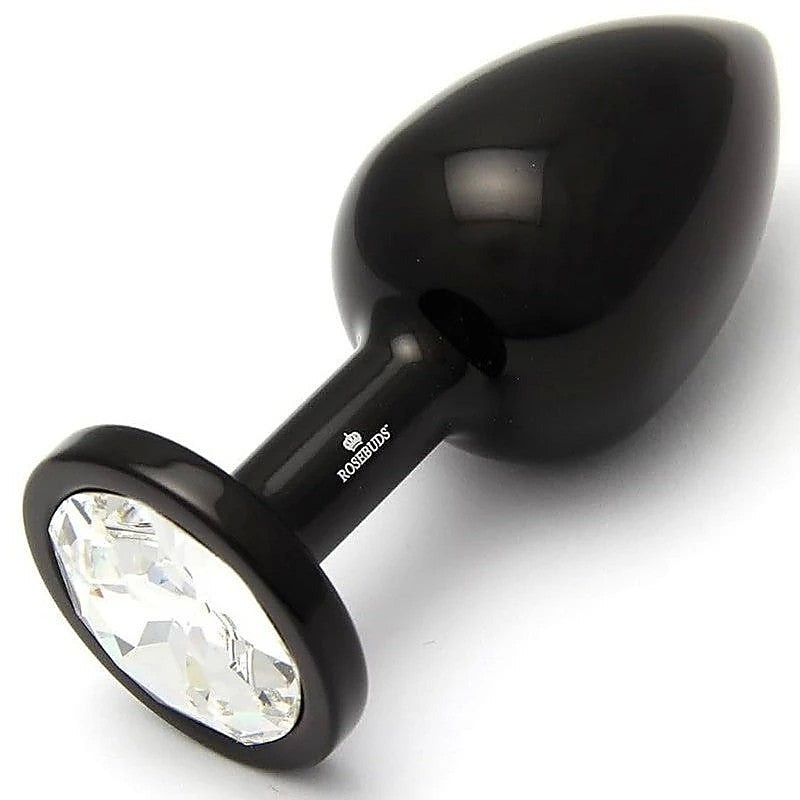 ALU Black M - Clear by Rosebuds Jewelry - Butt Plugs