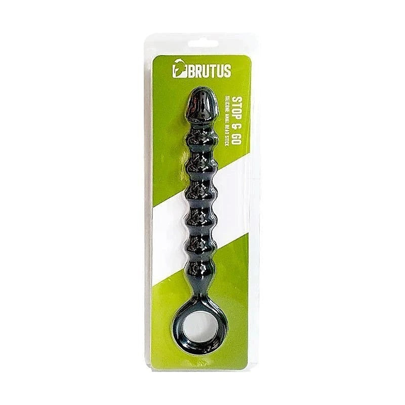 Premium Stop and Go Anal Bead Stick by Brutus - Butt Plugs