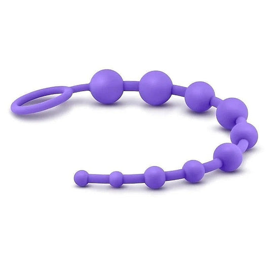 Blush Novelties' Luxe Silicone Anal Beads - Smooth, Body-Safe Indulgence