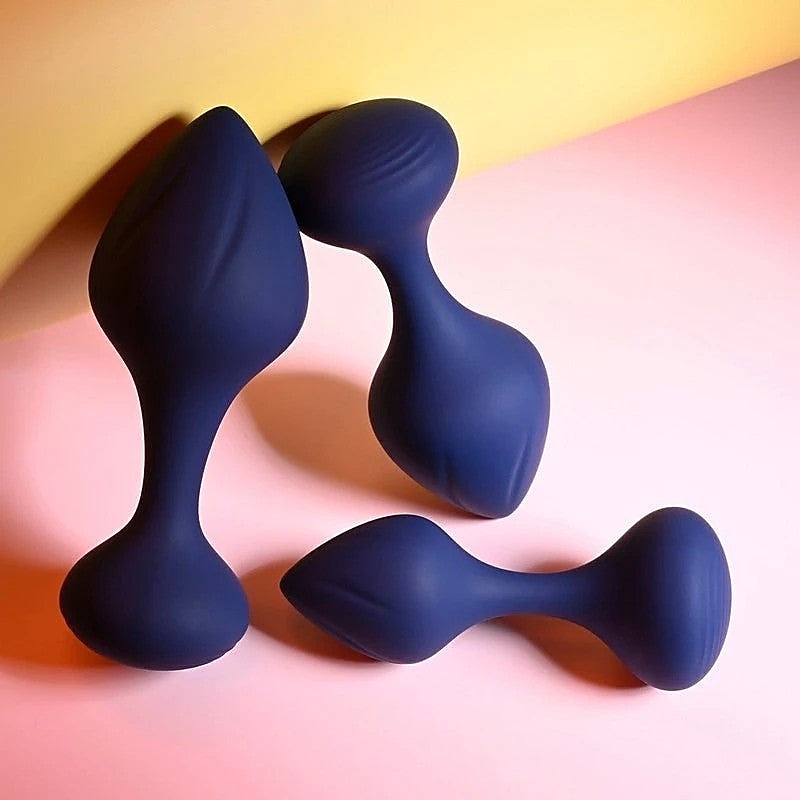 Playboy Pleasure Tail Trainer Butt Plug Set by Evolved - Butt Plugs