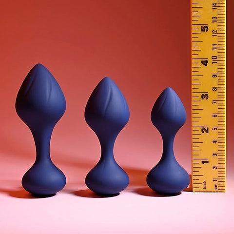 Playboy Pleasure Tail Trainer Butt Plug Set by Evolved - Butt Plugs
