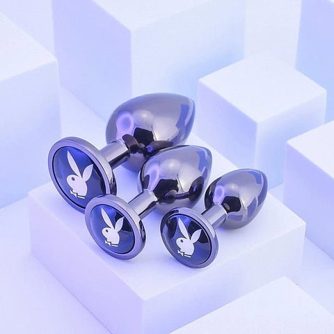 Playboy Pleasure PLEASURE 3 WAYS Anal Plugs Set - Butt Plugs